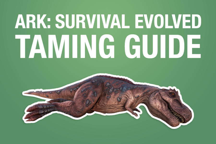 Průvodce přežití Ark Survival - jak zkrotit Dinos